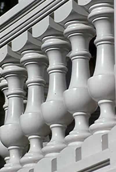 columns and balustrades. Ordering!